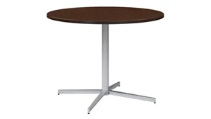 Conference Tables Bush Furniture 42in Round Conference Table with Metal Base