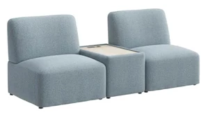 Sectional Sofas Bush Modular 2 Seater Sectional with Charging Station