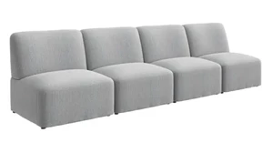 Sectional Sofas Bush Modular 4 Seater Sectional Lounge Sofa