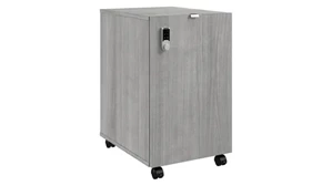 Mobile File Cabinets Bush Mobile File Cabinet with Drawers and Keypad Lock - Fully Assembled