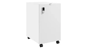 Mobile File Cabinets Bush Furniture Mobile File Cabinet with Drawers and Keypad Lock - Fully Assembled