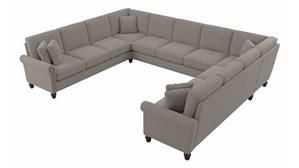 Sectional Sofas Bush Furniture 137in W U-Shaped Sectional Couch