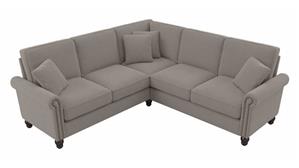 Sectional Sofas Bush Furniture 87in W L-Shaped Sectional Couch