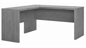 L Shaped Desk Shells Bush Furnishings L-Shaped Desk