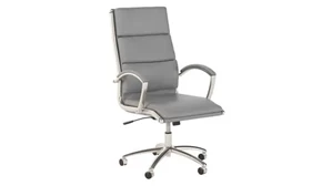 Executive Desk Chairs Bush Furnishings High Back Leather Executive Chair
