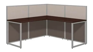 Cubicles Bush Furniture 60in W L-Desk Open Office with 45inPanels