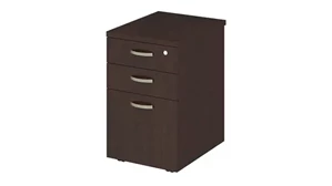 Mobile File Cabinets Bush Furnishings 16in W 3 Drawer Mobile File Cabinet