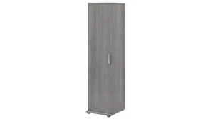 Storage Cabinets Bush Furniture Narrow Garage Storage Cabinet with Door and Shelves