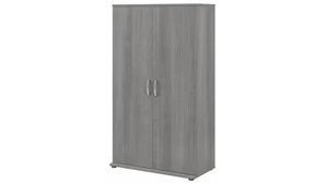 Storage Cabinets Bush Furniture Tall Garage Storage Cabinet with Doors and Shelves
