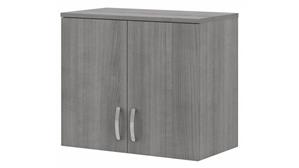 Storage Cabinets Bush Furniture Garage Wall Cabinet with Doors and Shelves