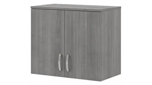 Storage Cabinets Bush Furniture Garage Wall Cabinet with Doors and Shelves
