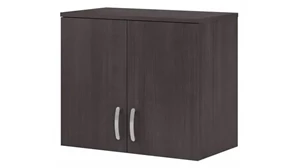 Storage Cabinets Bush Furniture Garage Wall Cabinet with Doors and Shelves