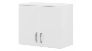 Storage Cabinets Bush Furniture Garage Wall Cabinet with Doors and Shelves