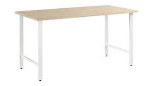 Writing Desks Bush Furnishings 48in W x 24in D Computer Desk with Metal Legs