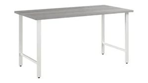 Writing Desks Bush Furnishings 60in W x 30in D Computer Desk with Metal Legs