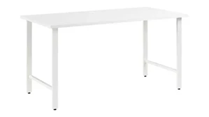 Writing Desks Bush Furnishings 48in W x 24in D Computer Desk with Metal Legs