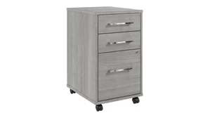 Mobile File Cabinets Bush Furnishings 3 Drawer Mobile File Cabinet
