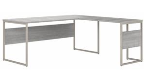 L Shaped Desk Shells Bush Furniture 72in W x 72in D L-Shaped Table Desk with Metal Legs