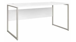 Writing Desks Bush Furnishings 60in W x 30in D Computer Table Desk with Metal Legs
