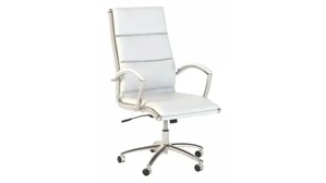 Executive Desk Chairs Bush Furnishings High Back Leather Executive Office Chair