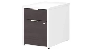 Vertical File Cabinets Bush Furnishings 2 Drawer Vertical File Cabinet - Assembled