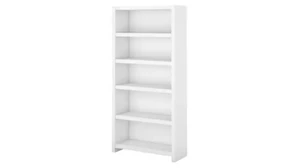 Standard Bookcases Bush Furnishings 5 Shelf Bookcase