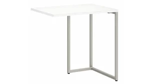 Returns & Bridges Bush Furnishings 30in W Desk Return