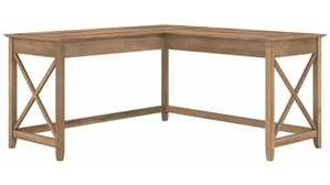 L Shaped Desk Shells Bush Furnishings 60in W L-Shaped Desk