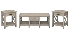 Coffee Tables Bush Coffee Table with Set of 2 End Tables