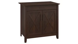 Low Storage Cabinets Bush Furnishings Secretary Desk with Keyboard Tray and Storage Cabinet