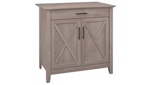 Low Storage Cabinets Bush Furnishings Secretary Desk with Keyboard Tray and Storage Cabinet