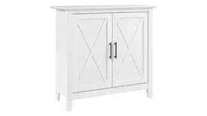 Low Storage Cabinets Bush Furnishings Small Storage Cabinet with Doors and Shelves