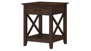 End Tables Bush Furniture End Table with Storage