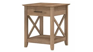 End Tables Bush Furnishings End Table with Storage