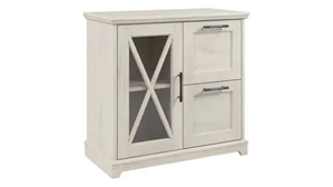 Lateral File Cabinets Bush Furnishings 2 Drawer Lateral File Cabinet with Shelves