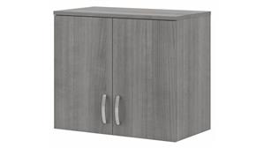 Storage Cabinets Bush Furniture Laundry Room Wall Cabinet with Doors and Shelves
