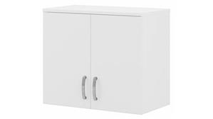 Storage Cabinets Bush Furniture Laundry Room Wall Cabinet with Doors and Shelves