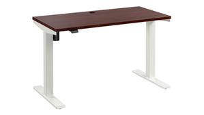 Standing Desks - Electronically Adjustable Bush Furniture 48in W x 24in D Height Adjustable Standing Desk