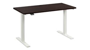 Standing Desks - Electronically Adjustable Bush 48in W x 24in D Electric Height Adjustable Standing Desk
