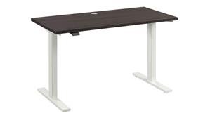 Standing Desks - Electronically Adjustable Bush 48in W x 24in D Electric Height Adjustable Standing Desk