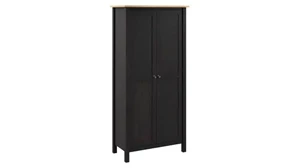 Tall Storage Cabinets Bush Furnishings Tall Storage Cabinet with Doors