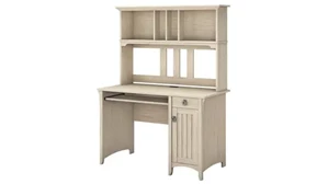 Stand-Alone Desks with Hutch Bush Furnishings Computer Desk with Hutch