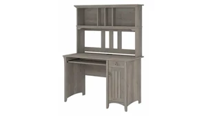 Stand-Alone Desks with Hutch Bush Furnishings Computer Desk with Hutch