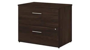 Lateral File Cabinets Bush Furniture 36in W 2 Drawer Lateral File Cabinet - Assembled