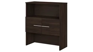 Desk Hutches Bush Furnishings 36in W Bookcase Hutch