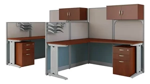Workstations & Cubicles Bush Furniture Set of 2 L Workstations
