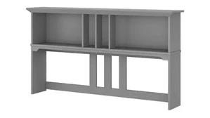 Desk Hutches Bush Furnishings 60in W Hutch for L-Shaped Desk