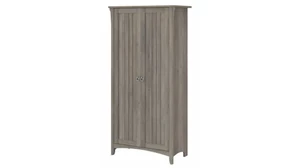Tall Storage Cabinets Bush Furnishings Tall Storage Cabinet with Doors