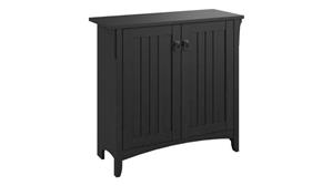 Storage Cabinets Bush Small Storage Cabinet with Doors and Shelves