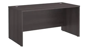Stand-Alone Desk Shells Bush Furnishings 60in W x 30in D Office Desk